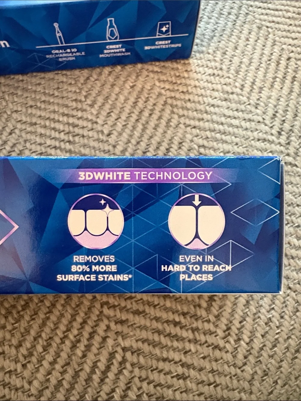 Crest 3D White Polishing Mint Stain Eraser Toothpaste - Set of 3